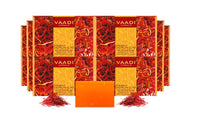 Vaadi Herbals Luxurious Saffron Soap Skin Whitening Therapy, 75g (Pack of 12)