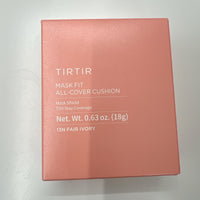 TIRTIR Mask All-Cover Cushion Foundation | Full coverage, Skin fit, Satin Glow Finish | Korean Cushion Foundation #13N FAIR IVORY | 18g