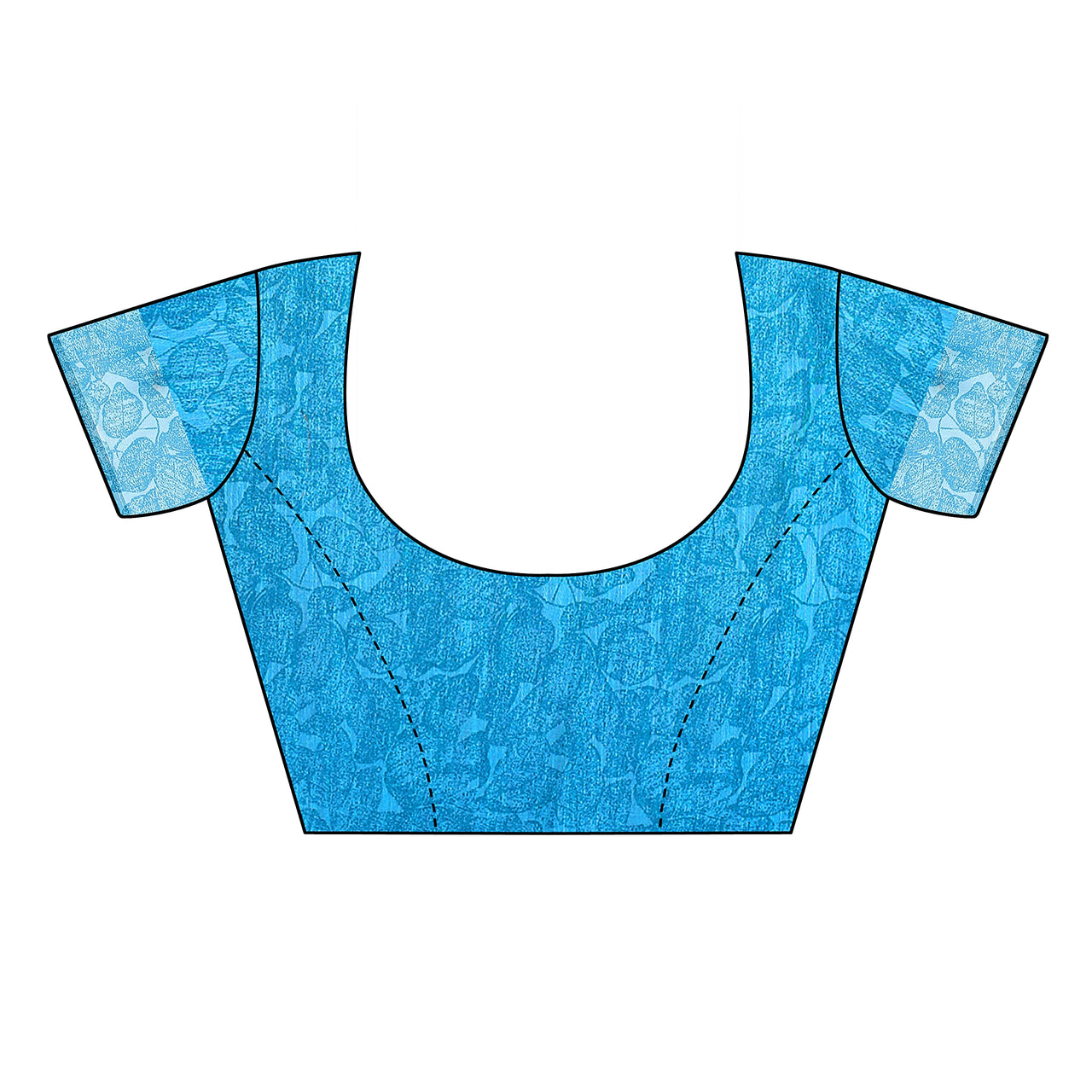 Tarshika Women's  Linen Blend Printed Saree With Blouse Piece(LINEN SAREE_NEW)