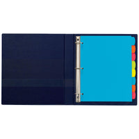 Avery Big Tab Write & Erase Durable Plastic Dividers, 8-Tab Set, Multicolor Brights, 3 Sets (21210)