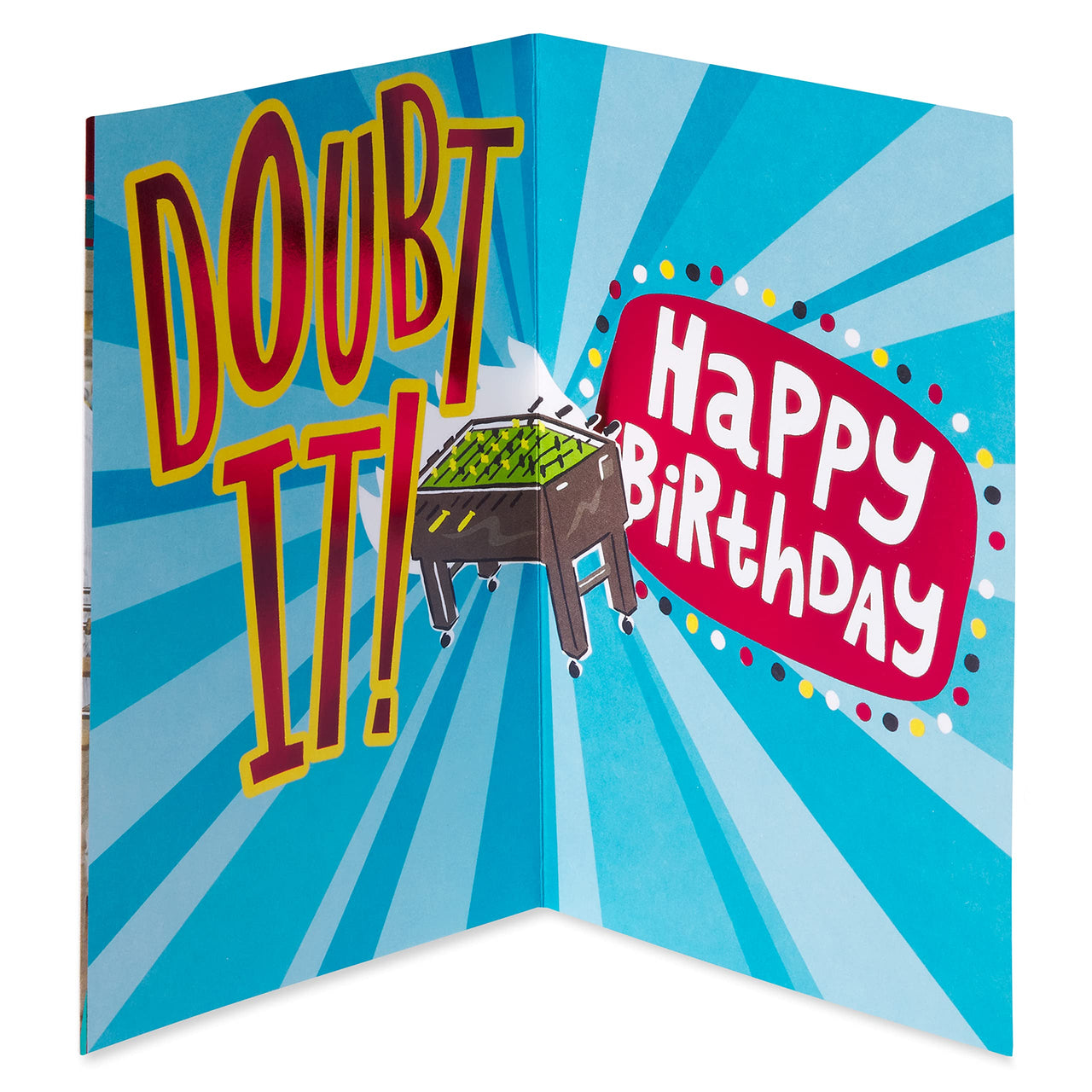 American Greetings Funny Pop Up Birthday Card (Friends, Joey and Chandler)