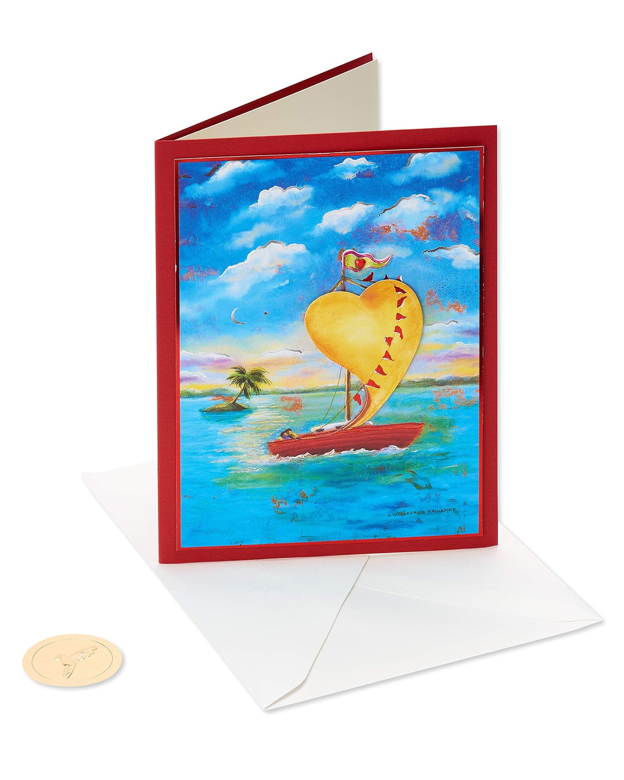 Papyrus Anniversary Card (Sailboat) Sailboat