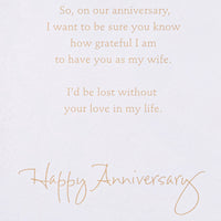 American Greetings Anniversary Card for Wife (I Notice) I Notice