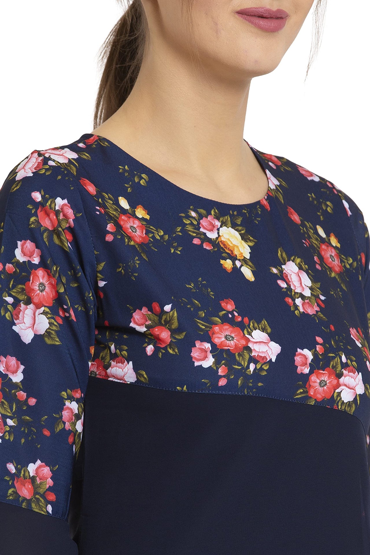 ALC Creation Women's  Crepe A-line Kurta