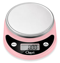 Ozeri Pronto Digital Multifunction Kitchen and Food Scale,Crystal Rose Crystal Rose