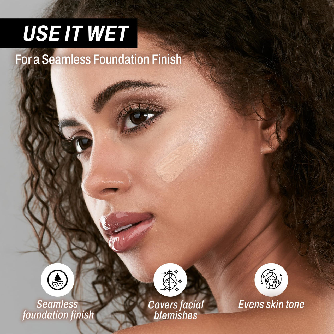 Born16 Tamaraa Wet & Dry Compact Powder – Snow Princess | Dual Wet-Creamy & Dry-Matte Finish | High Coverage, Waterproof, Smudge-Proof, Vegan | 24-Hour Stay, 6g