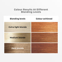 Streax HC Highlighting Kit Blonde Hair Colour, Vibrant Blonde 180g 12 gm Box