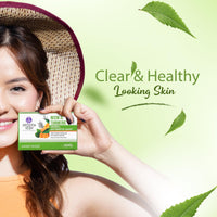 Ayouthveda Neem and Turmeric Herbal Soap | Antiseptic Bathing Soap with Natural Fragrance | Prevents Skin Disease With Neem & Turmeric | For Glowing & Acne Free Skin (Pack of 3-100g each)