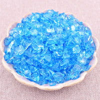 SigMntun Ocean Blue Crystal Chips Bulk, Dyed - 10 oz (283g) Tumbled Stones for Crafts Decorative Rocks Planters Succulent Rocks, Healing Crystals for Reiki Chakra Meditation Energy Balancing Therapy, 10 Oz - Ocean-d