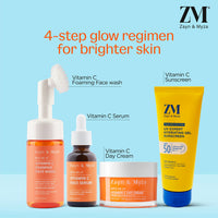 ZM Vitamin C UV Expert Hydrating Gel Sunscreen SPF 50 PA +++ For Bright & Glowing Skin | Non-Greasy, Quick-Absorbing | No White Cast | UVA UVB Sun Protection | Sunscreen For Women & Men - 50 gm