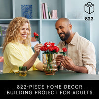 LEGO Icons Bouquet of Roses, Artificial Flowers for Home Dcor, Gift for Mother's  Day, Anniversary or Any Special Day, Unique Build and Display Model from The Botanical Collection, 10328