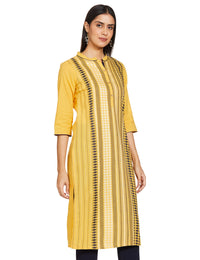 Aurelia Women's  Rayon Straight Kurta