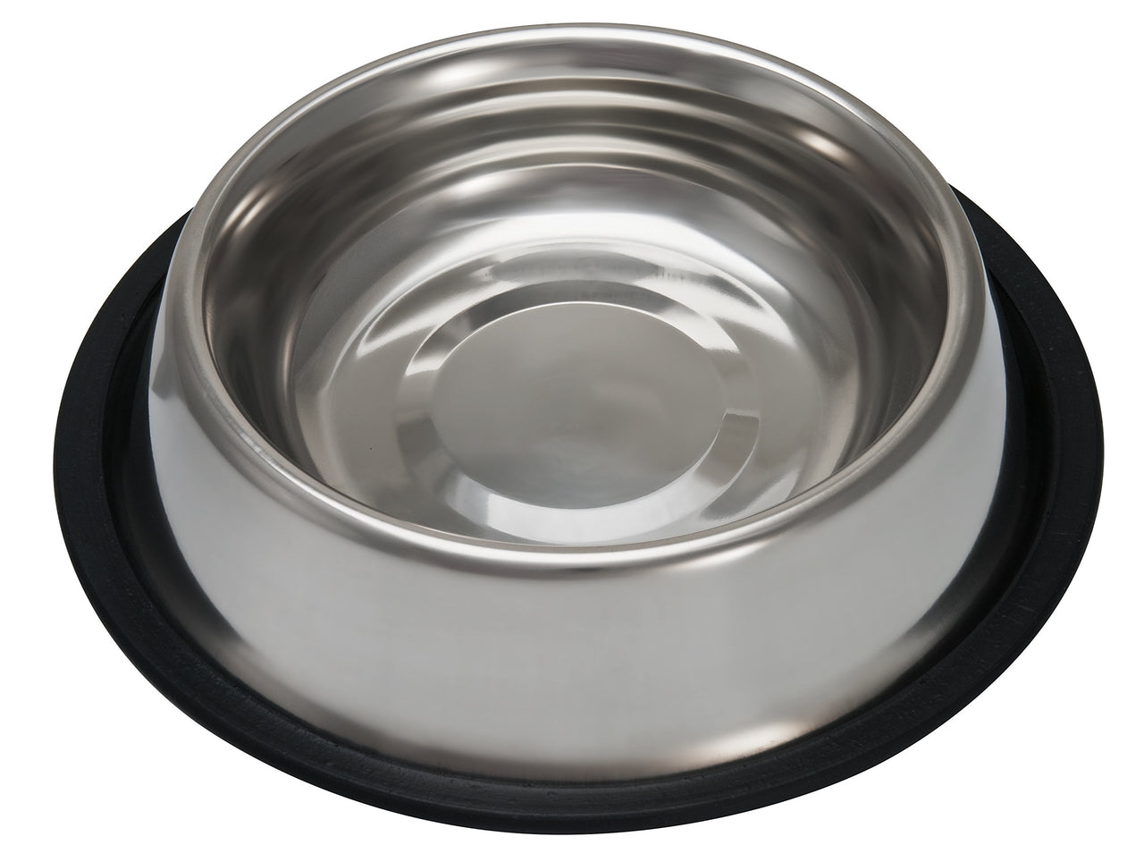 Loving Pets Standard No-Tip Dog Bowl, 32-Ounce, Nickel 32 Ounce