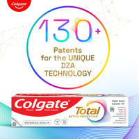 Colgate Total 300gm (2 x 150gm) Advanced Health Anti-Germ Toothpaste, Tooth Paste with 12-Hour Anti-Germ Protection, Whole Mouth Health (Combo Pack Offer)