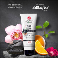 Ayouthveda charcoal face wash