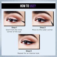 Hilary Rhoda Eye Callin' Liquid Eyeliner | Long Lasting Liquid Eyeliner | Matte & Glossy Finish | Waterproof Formula | 12-Hour Stay | Glides on Flawlessly | 3ml (Shiny | Shade 02)