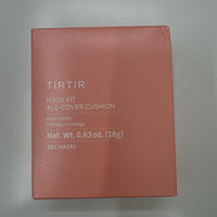 TIRTIR Mask All-Cover Cushion Foundation | Full coverage, Skin fit, Satin Glow Finish | Korean Cushion Foundation #33C HAZEL | 18g