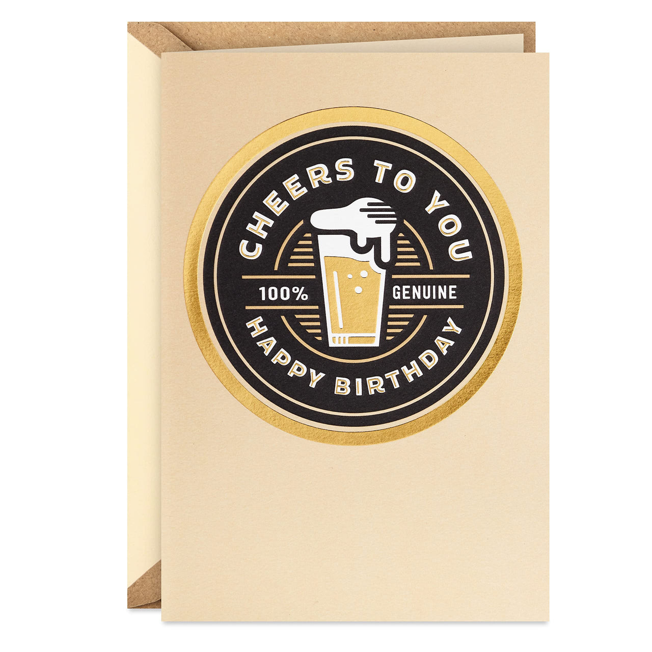 Hallmark Signature Birthday Card (Removable Coaster) Removable Coaster
