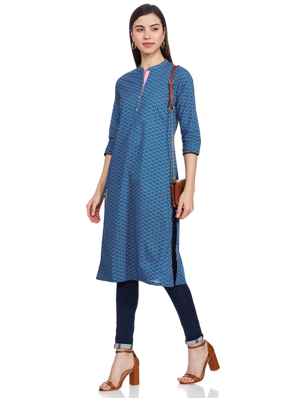 Rangriti Women's  Rayon Regular Shirt