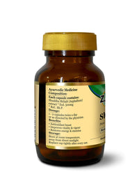 Zandu Shilajit Capsules (60 Caps) Infused with Goodness of Natural Shilajit Extracts for Enhanced Energy & Strength in Men, Manages Stress, Immunity Booster