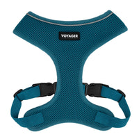 Aerolite No Pull Mesh Dog Harness with Lightweight, Soft, Breathable Chest Coverage, Reflective Stitching, and Adjustable Straps for Walking, Running, Training, Heavy Duty and Durable - Turquoise, XS