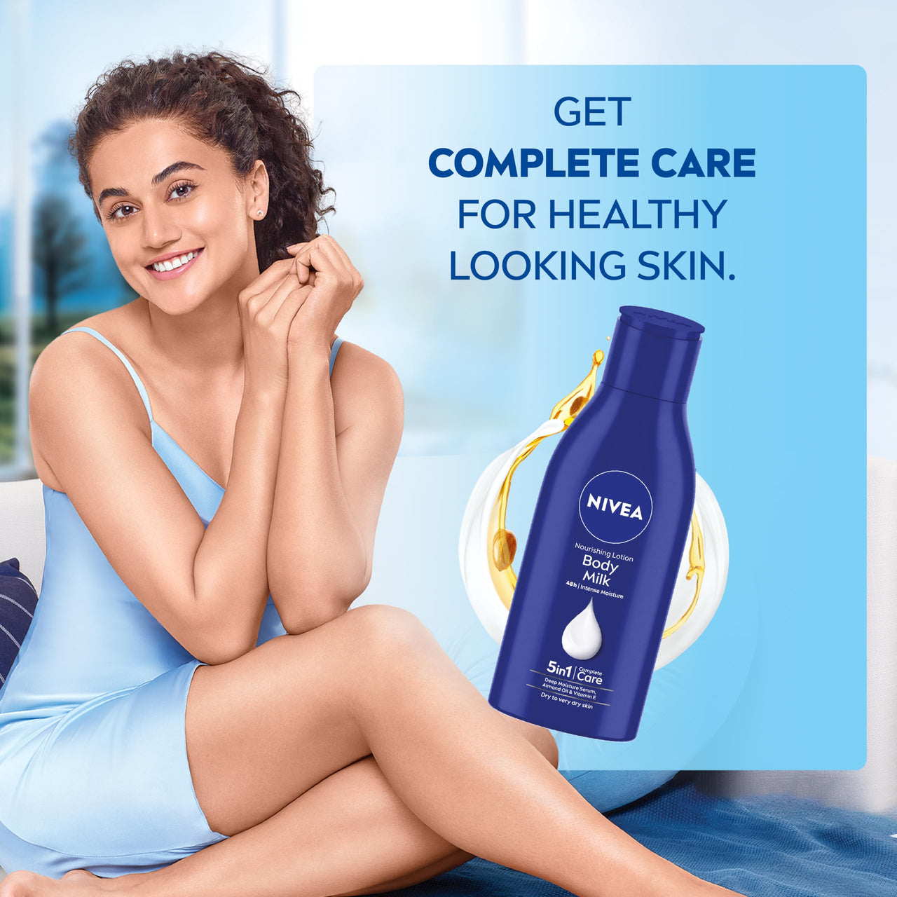 Nivea Body Nourish Body Lotion 400 ml & 120 ml (Pack of 2)