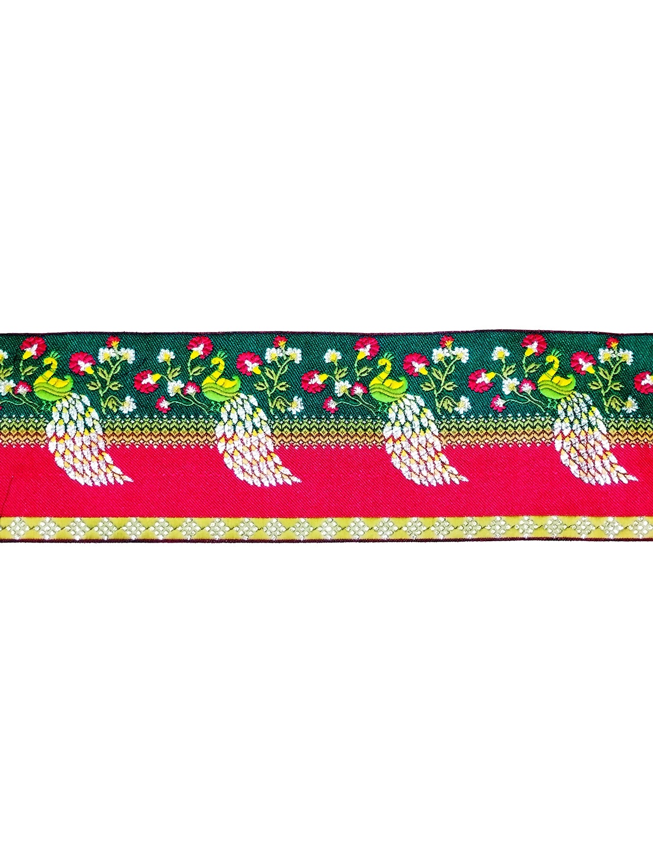 CARTZEYE Women's  Saree Falls Lace Border Reel Jacquard Woven Heavy Design Work for Saree, Kurti, Dresses, Bandhani, Lehenga, Decorative Ribbon