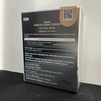 TIRTIR Mask Fit Aura Cushion Foundation, Full coverage, Skin fit, Satin Glow Finish, Korean Cushion Foundation #27C COOL BEIGE, 4.5g