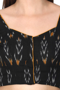 RENE Women's  Cotton Solid Half Sleeve Blouse 42