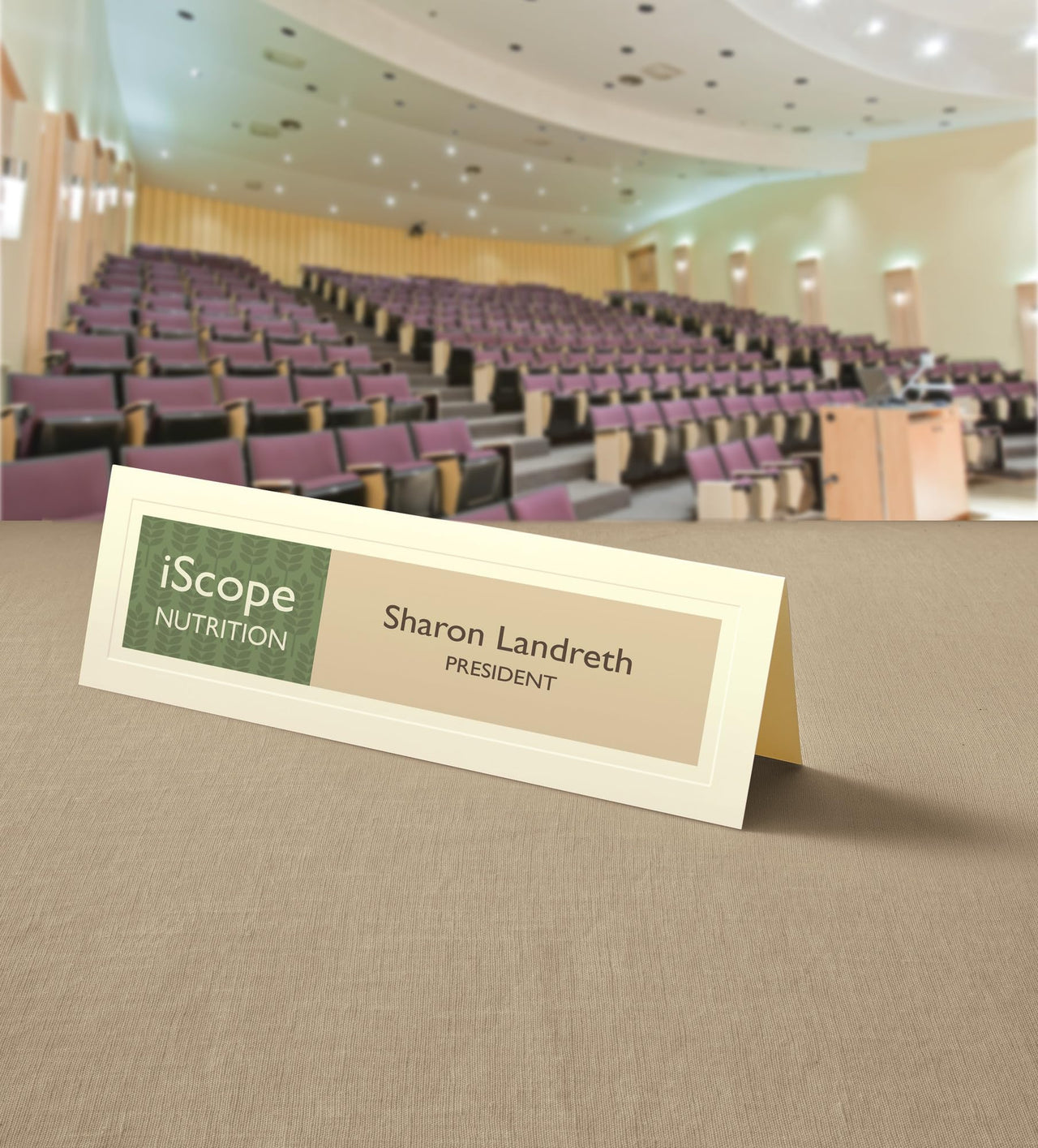 Avery Printable Large Tent Cards, 3.5" x 11", Ivory with Embossed Border, 50 Blank Place Cards for Laser or Inkjet Printers (05915)