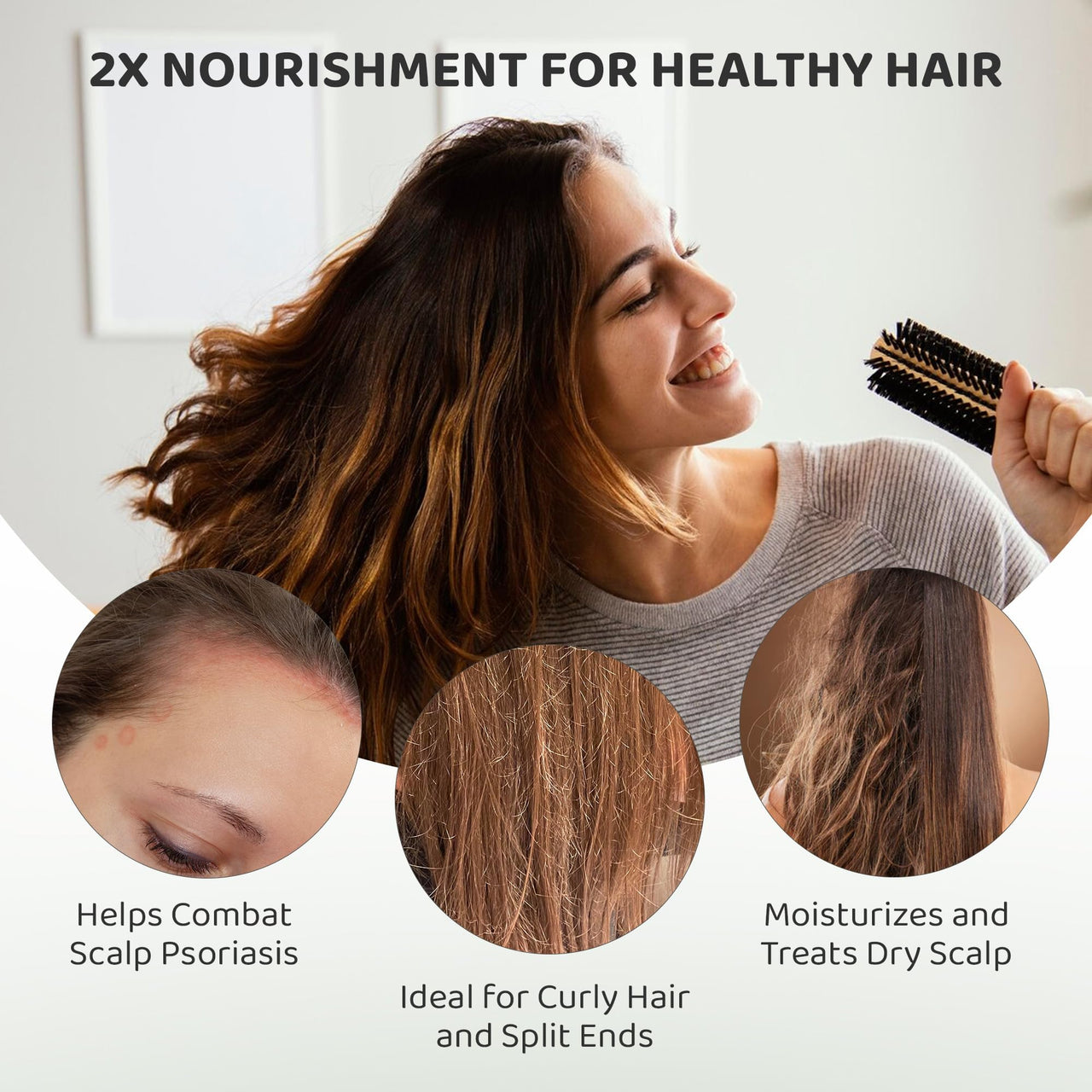 Rey Naturals Cold Pressed Extra Virgin Castor Oil For Hair Growth & Jojoba Oil For Hair Growth | Nourishing Jojoba Oil For Face & Castor Oil Cold Pressed For Hair | Jojoba Oil Cold Pressed - 200ML*2