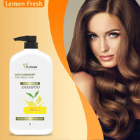 TryOnes LEMON FRESH SHAMPOO & Itchy & Flaky Scalp Reduces Dandruff from 1st wash | Moisturises Scalp | Provides Gentle Cleansing 1000 ml