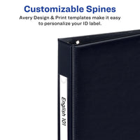 Avery Mini Durable 3 Ring Binders, 1
