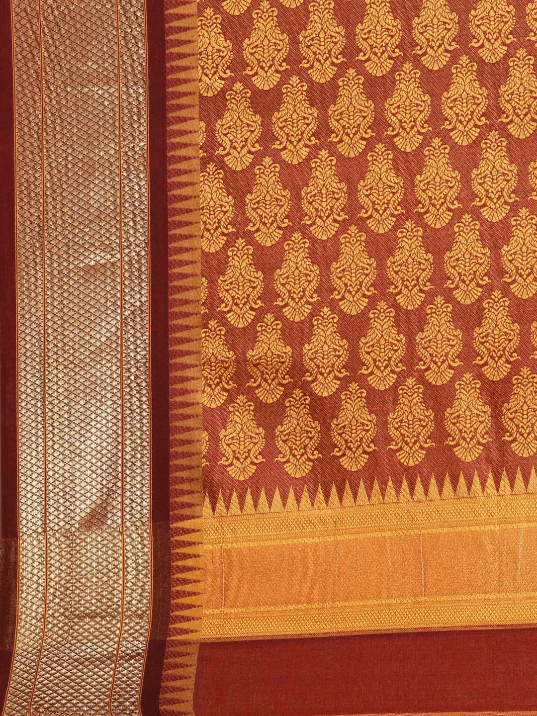 Pandadi Saree Women's  Cotton Silk Saree With Blouse Piece