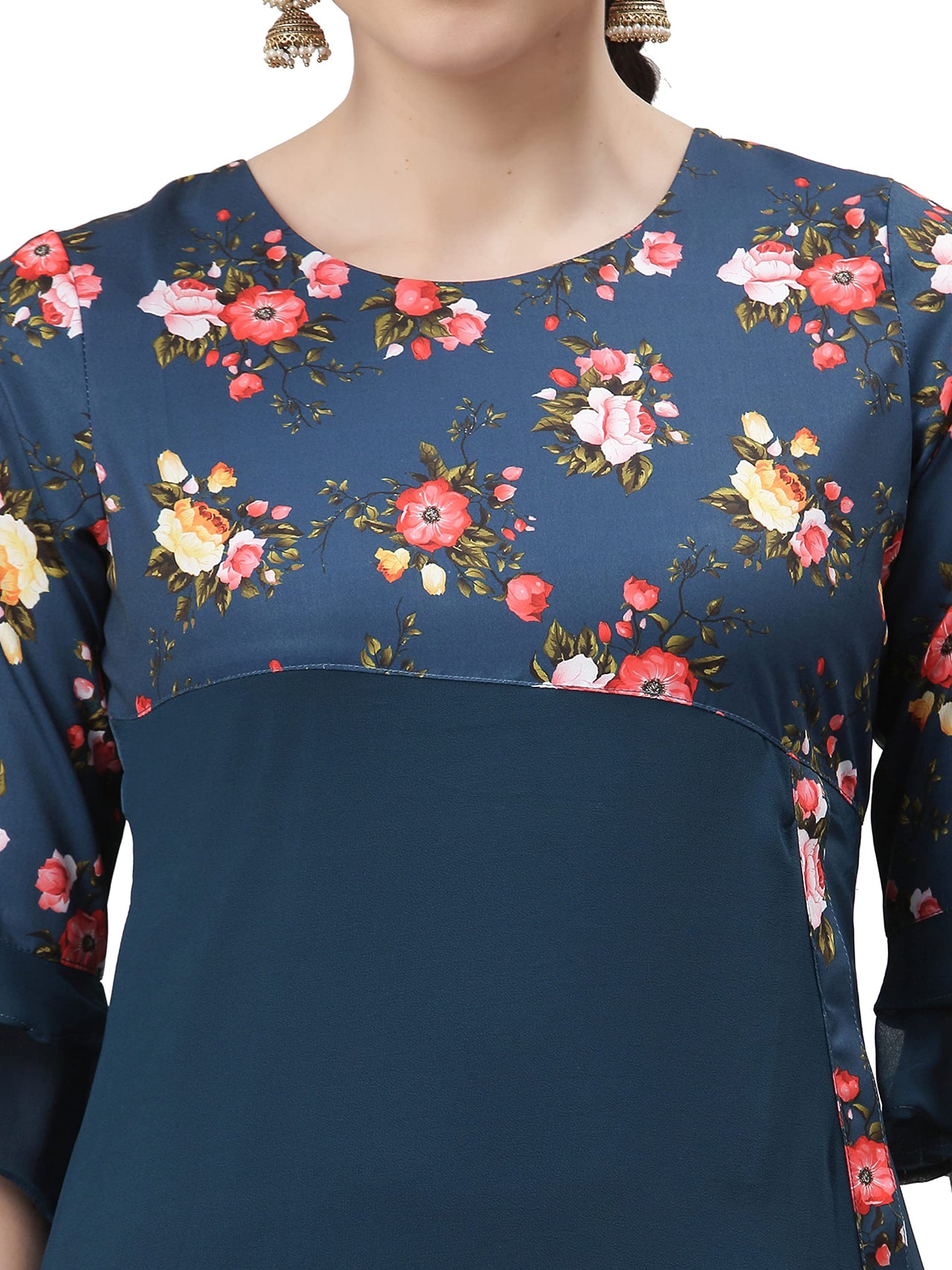 ALC Creation Women's  Crepe Regular Kurta