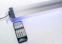 Finnex Planted+ 24/7 HLC Aquarium LED Light, Automated Full Spectrum Fish Tank Light, 20 Inch, Sleek Silver, (HLC-20)