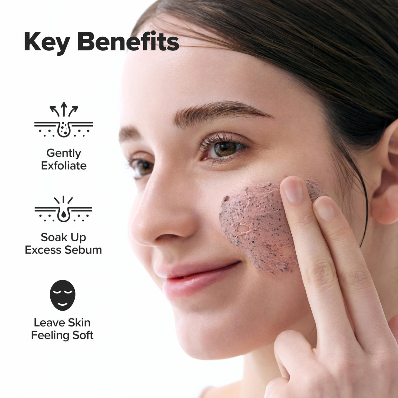 Beauty of Joseon Red Bean Pore Refreshing Mask Mud Cream Hydrating Wash Off Pack, Pore Cleansing Exfoliator, Korean Skin Care for Men and Women 140ml