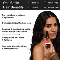 Soulflower Rosehip Oil for Wrinkles, Fine Lines, Scars, Stretch Marks, Under Eyes, and Curly Hair | 100% Pure, Organic, Cold-Pressed Seed Oil for Men & Women | 30ml