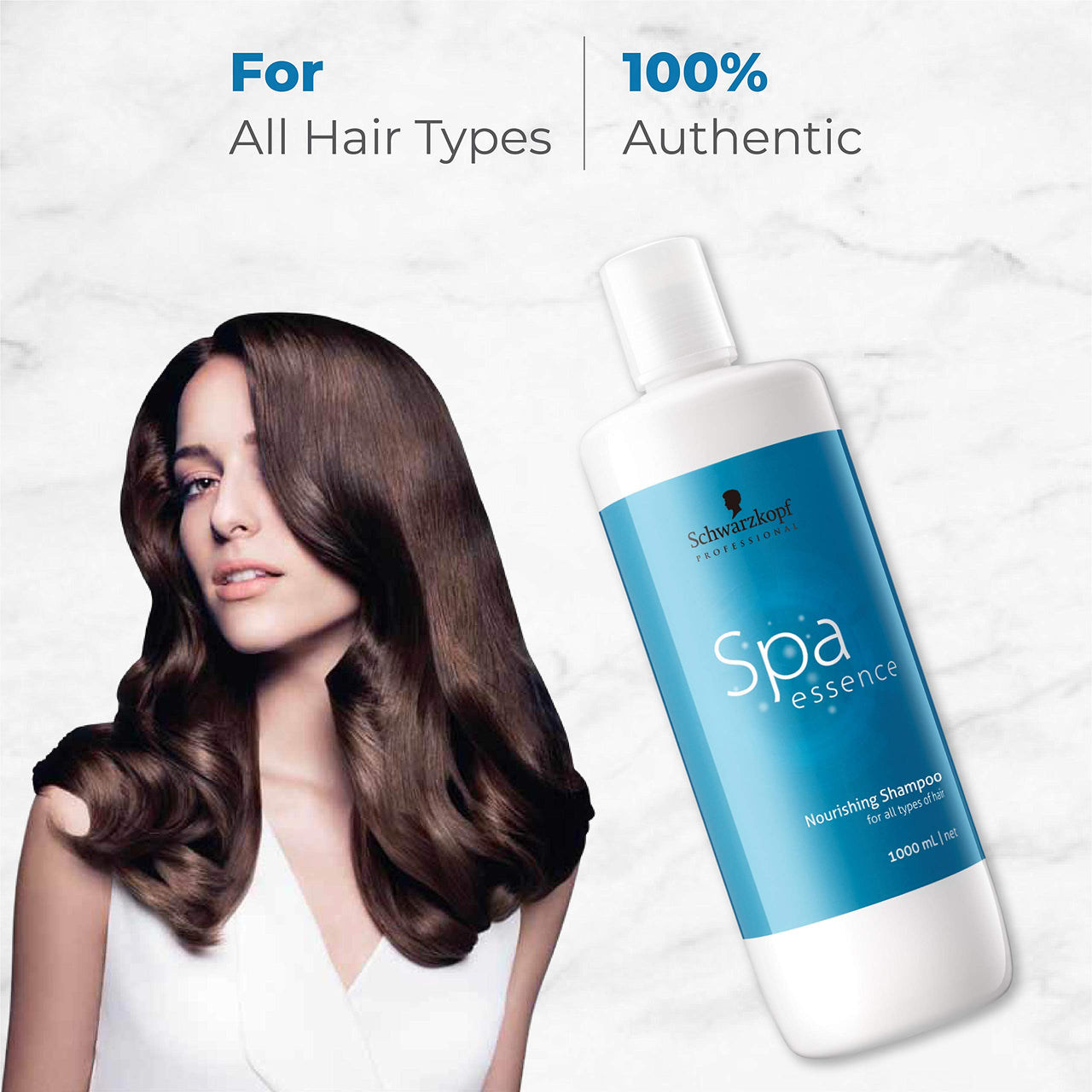 Schwarzkopf Professional Spa Essence VALUE COMBO - Nourishing Shampoo1000 Ml + Enriching Hair Mask 500ml | | DIY Hair Spa