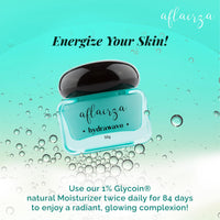 Aflairza Hydrawave Water Based Moisturizer Face Cream for Anti Aging - Lightweight - With Glycoin - Daily Skin Hydration, Brightening & Lightening, Oil Free, For All Skin Types (30 ml)