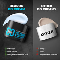 Beardo Daily Defence Face Cream for Men, 50g |Water-based Fast Absorbing Ultralight Moisturizer for face with Niacinamide & Vitamin E | Shield against Pollution