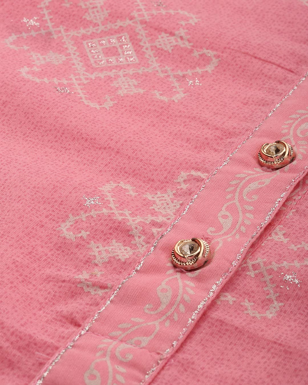 Rajnandini Women's  Pure Cambric Cotton Straight Kurta Set With Dupatta