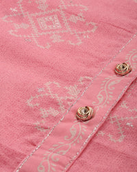 Rajnandini Women's  Pure Cambric Cotton Straight Kurta Set With Dupatta