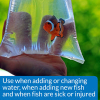 MARINE STRESS COAT Saltwater Aquarium Water Conditioner 16-Ounce Bottle (385D)