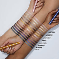 e.l.f. No Budge Shadow Stick, Long-Lasting Cream Eyeshadow Stick For High-Pigment, Metallic Color, Vegan & Cruelty-Free, Champagne Crystal