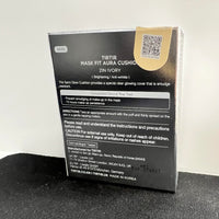 TIRTIR Mask Fit Aura Cushion Foundation, Full coverage, Skin fit, Satin Glow Finish, Korean Cushion Foundation #21N IVORY, 4.5g