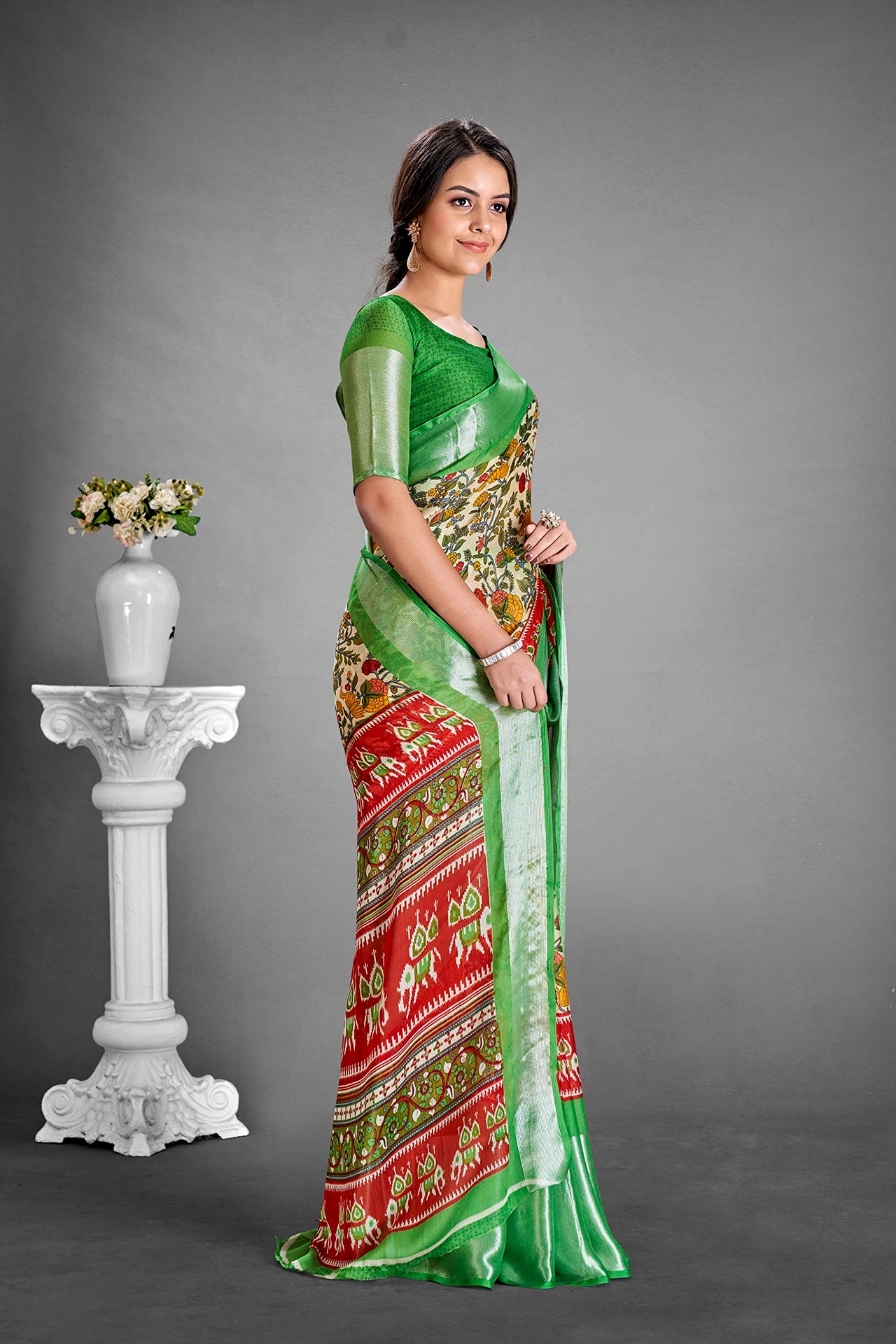 Amazon Brand - Myx Women Women Saree