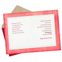 Hallmark Valentine's  Day Romantic Card for Husband or Boyfriend (Embroidery Heart) Valentine's  Day, Man I Love Heart