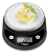 Ozeri Pronto Digital Multifunction Kitchen and Food Scale,Silver on Black Silver on Black