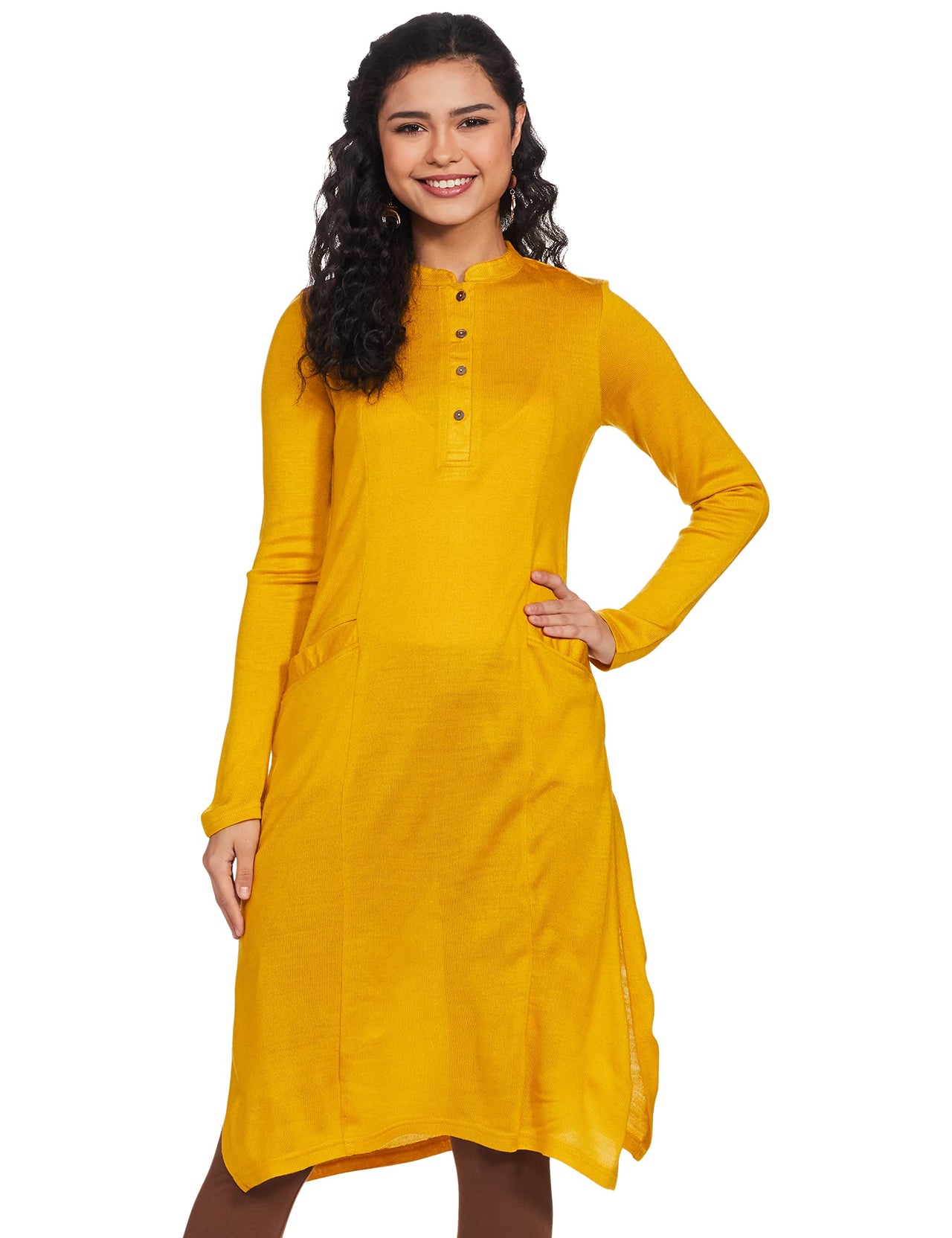 Amazon Brand - Myx Women Kurta Black